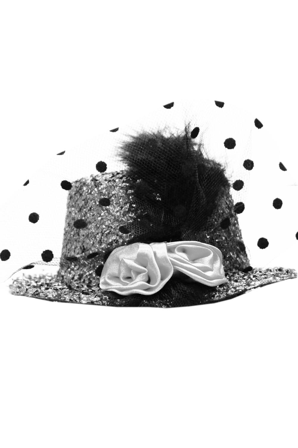 CAPPELLINO GLITTER ARGENTO